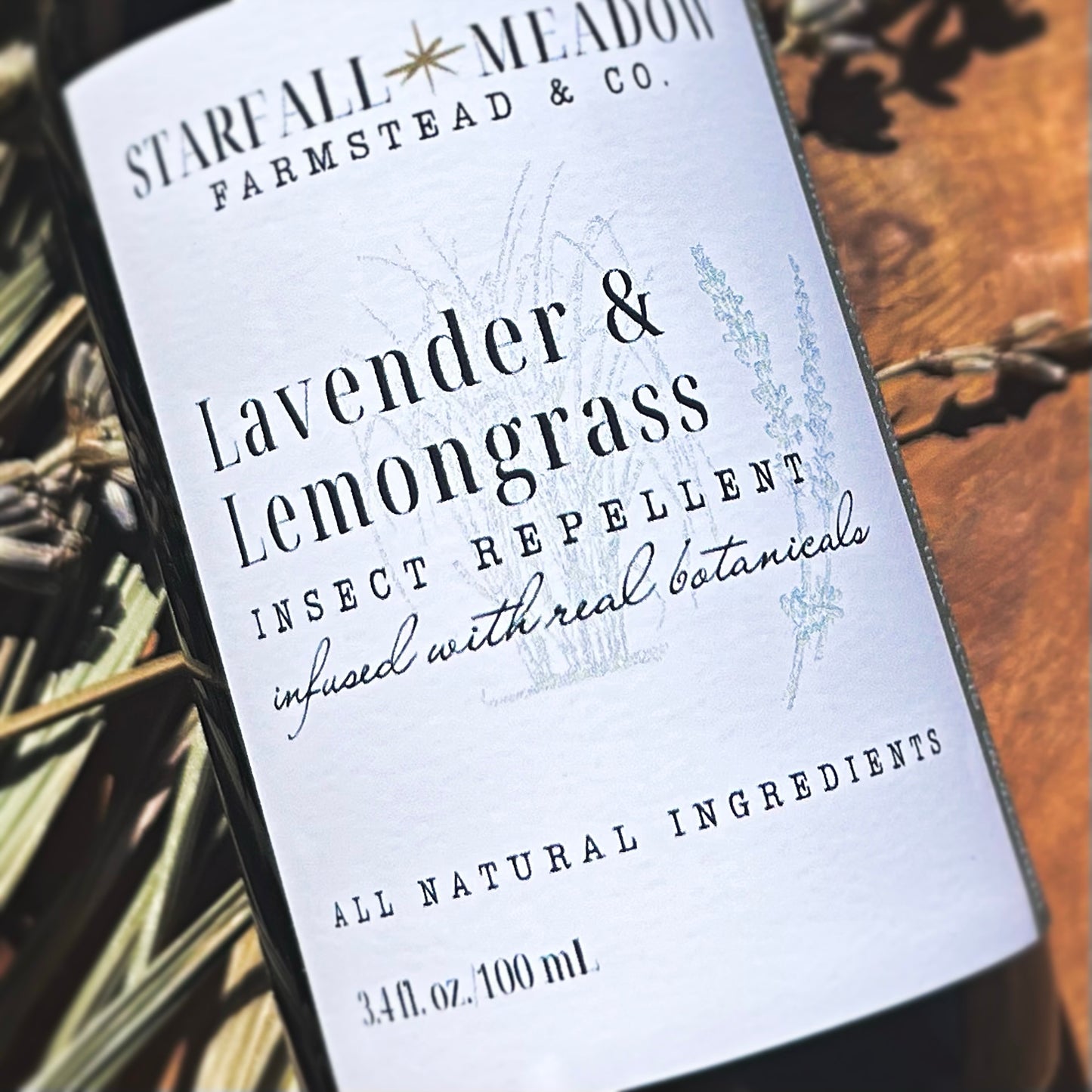 Lavender & Lemongrass Insect Repellent