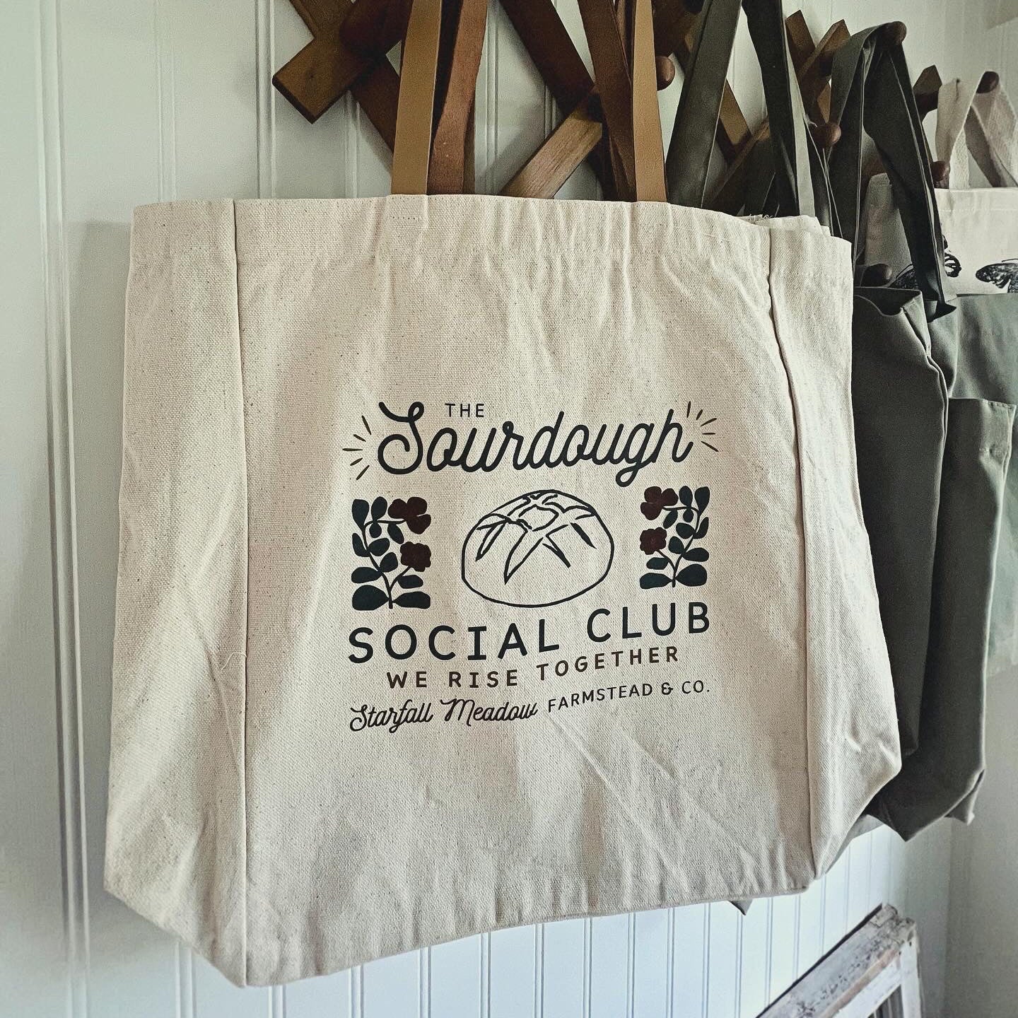 Sourdough Social Club Tote Bag