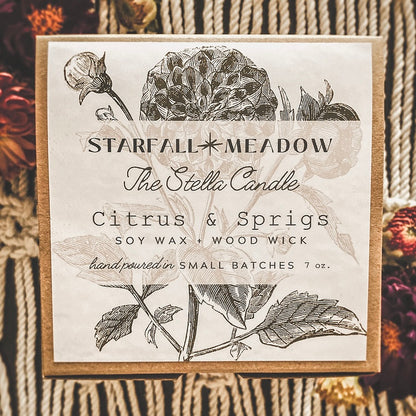 Citrus & Sprigs Stella Candle